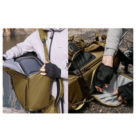 K&F Concept KF5217 Star Wander 05 40 l - plecak fotograficzny - przykład użycia